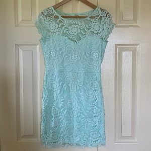 H&M Lace Bodycon Dress - size S